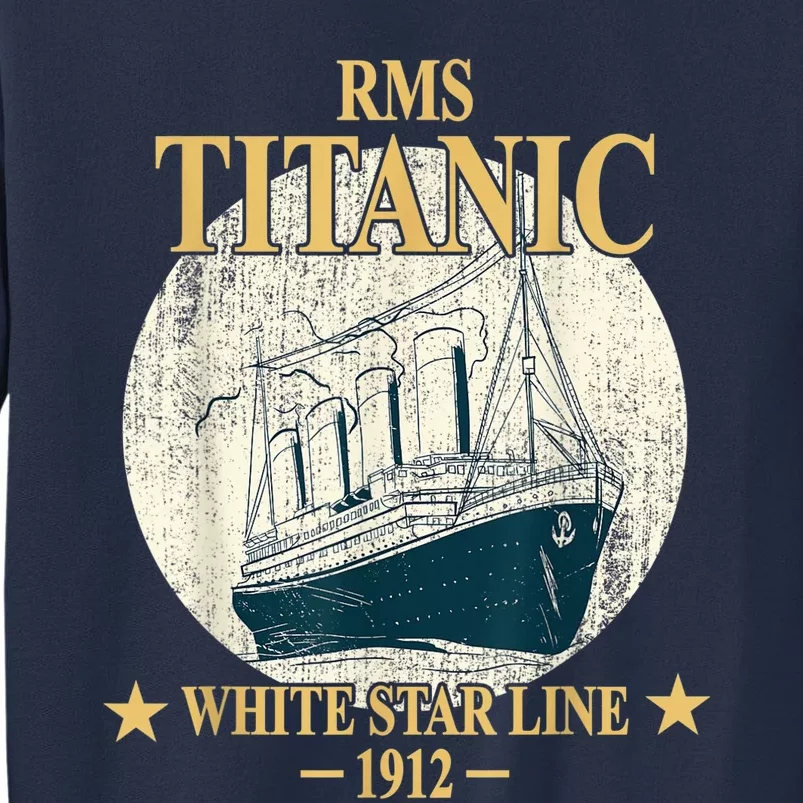 RMS TITANIC White Star Line Cruise Ship 1912 boy girl kid Sweatshirt