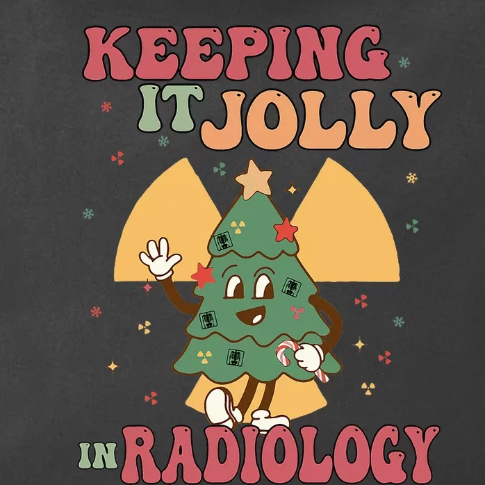 Rad Tech Xray Christmas Tree Keeping It Jolly In Radiology Zip Tote Bag