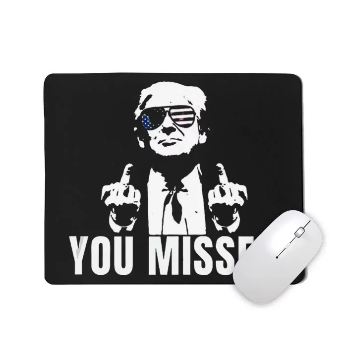 Retro Trump You Missed Trump 2024 Gifts Mousepad