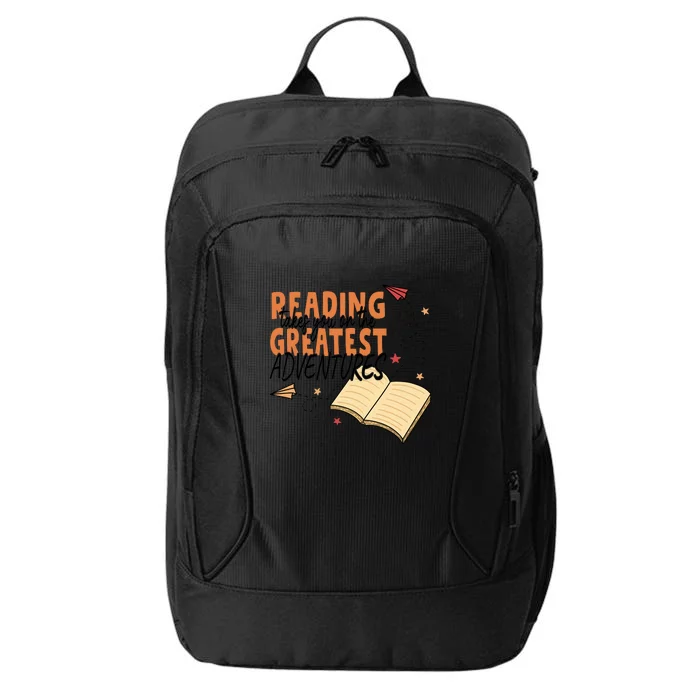 Reading Takes You On The Greatest Adventures Reading Books Gift Cute Reading City Backpack