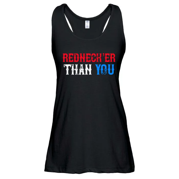 Redneck Than You Ladies Essential Flowy Tank