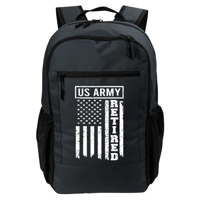 Retired US Army American Flag Retirement Daily Commute Backpack