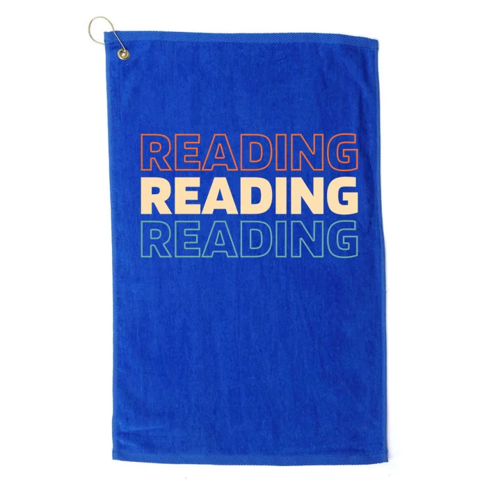 Retro Us American City Usa Vintage Pennsylvania Reading Gift Platinum Collection Golf Towel