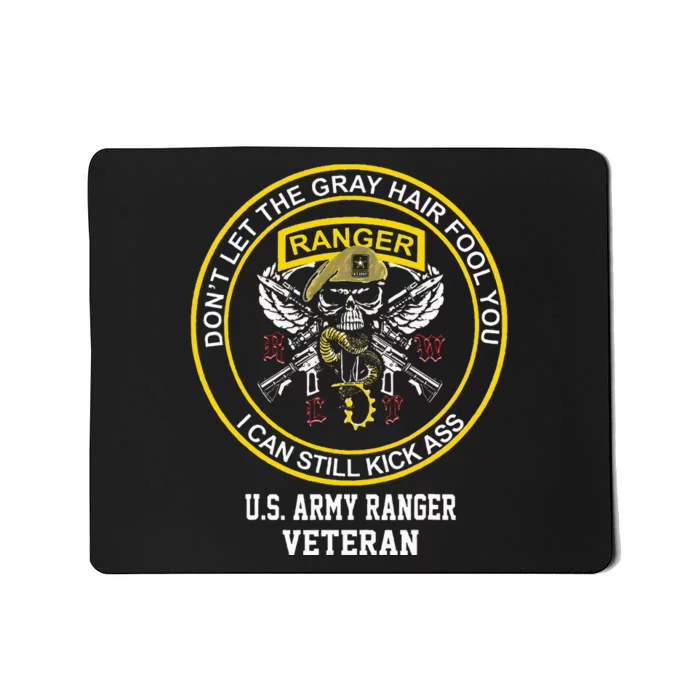 Retired U.S A.R.M.Y Ranger Veteran Usa Military Mousepad