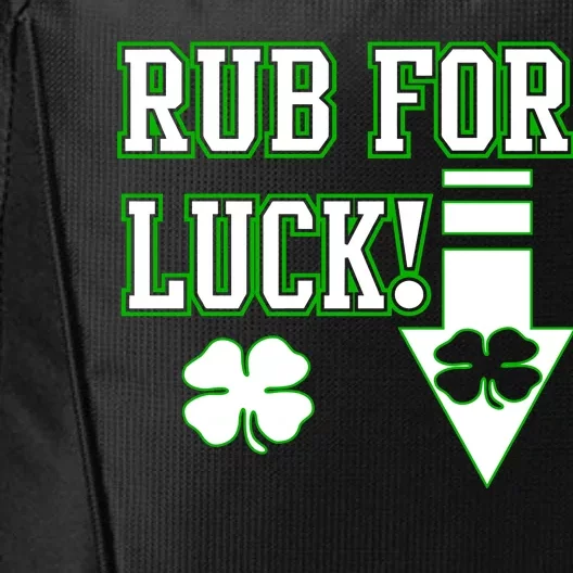 Rub Me For Luck City Backpack