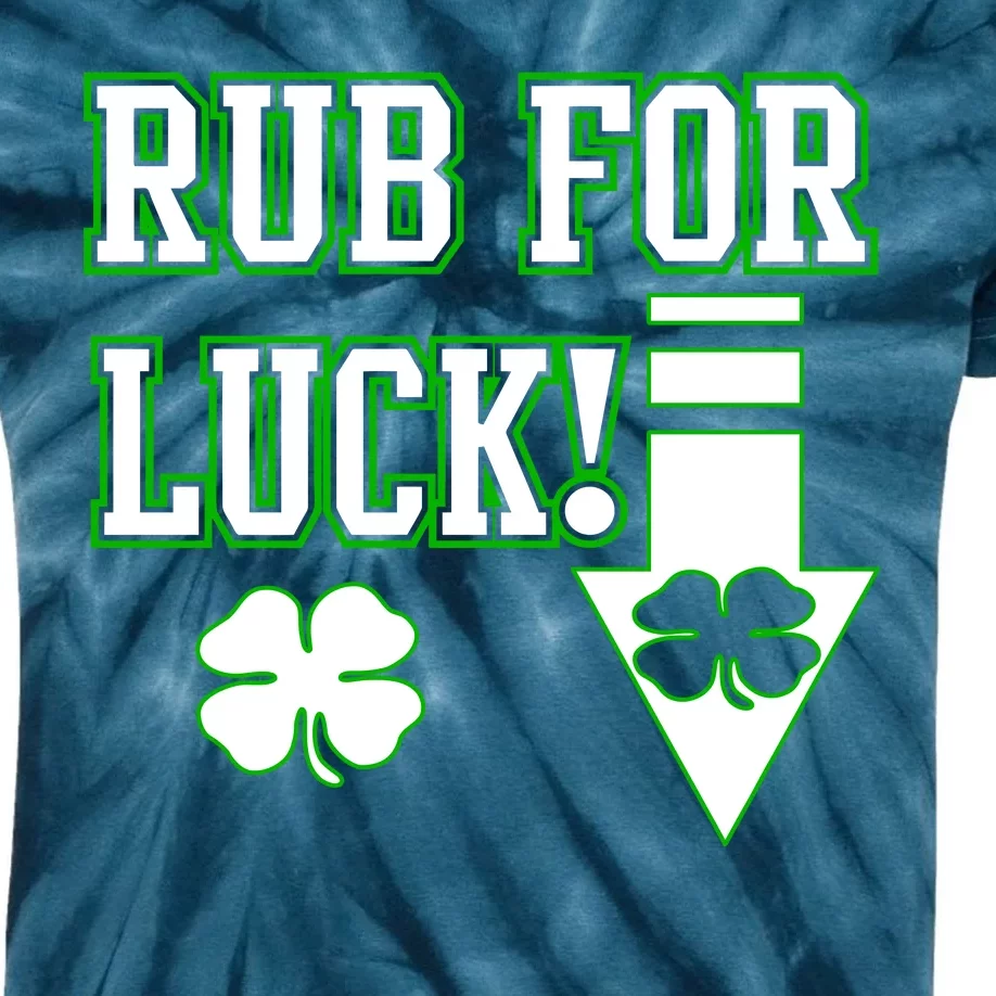 Rub Me For Luck Kids Tie-Dye T-Shirt