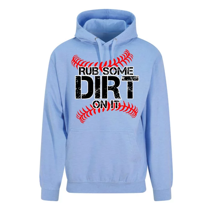 Rub Some Dirt On It baseball Unisex Surf Hoodie