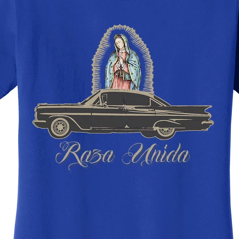 Raza Unida Chicano Low Rider Mexican Hombre Women's T-Shirt