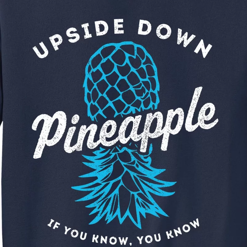 Retro Upside Down Pineapple Swinger Sweatshirt