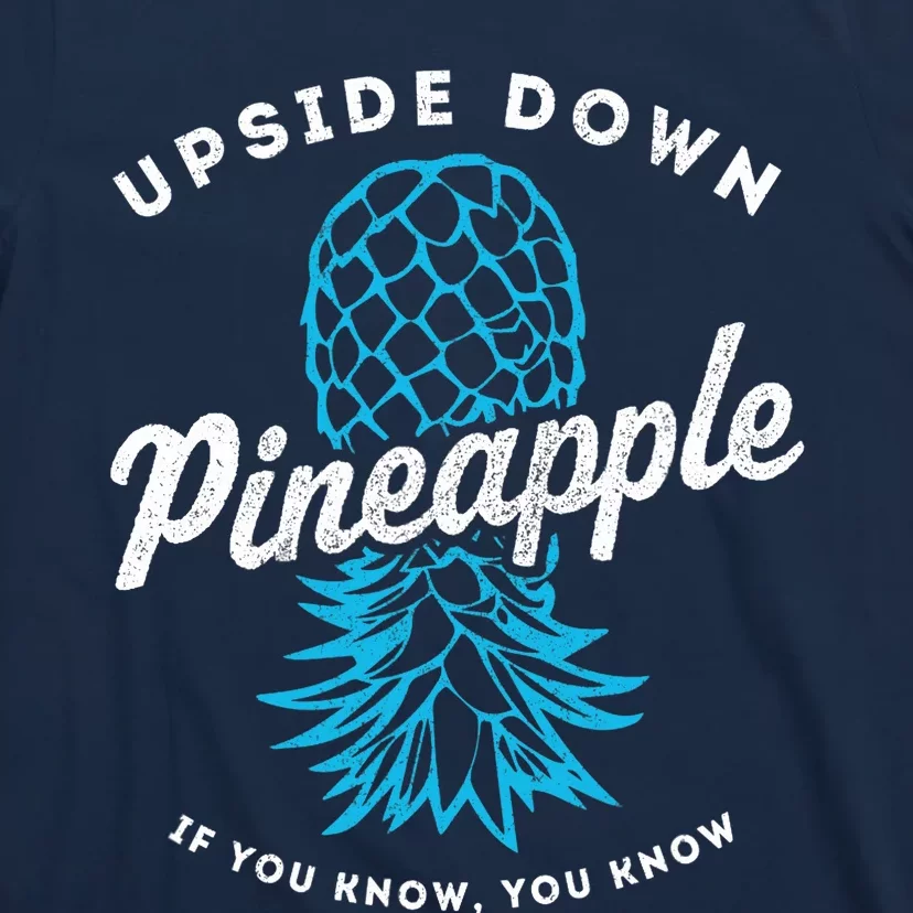 Retro Upside Down Pineapple Swinger T-Shirt