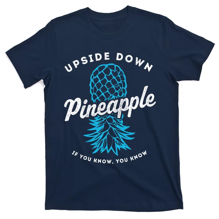 Retro Upside Down Pineapple Swinger T-Shirt