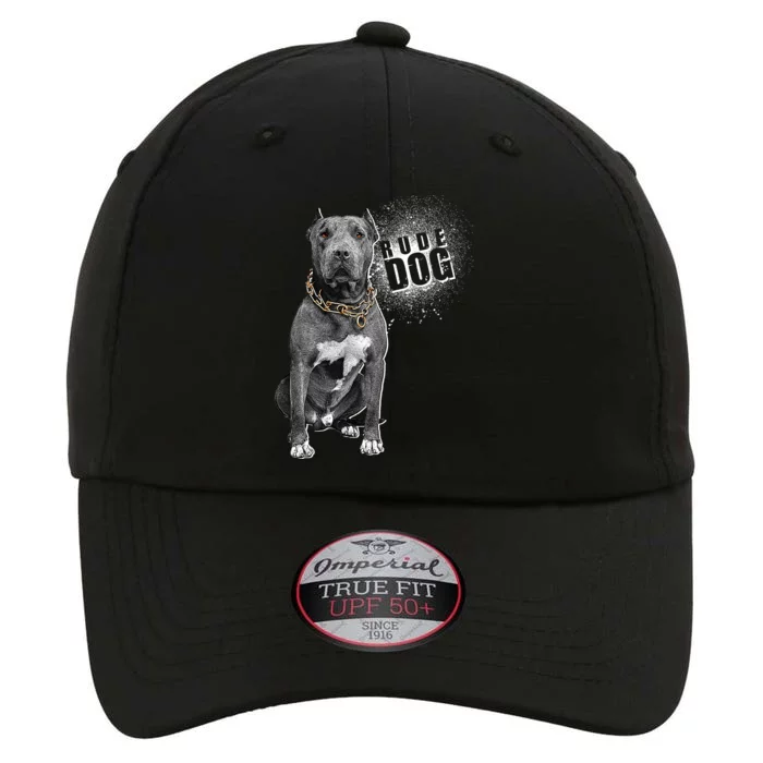 Rude Dog Pitbull Lover The Original Performance Cap