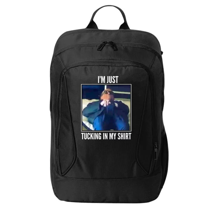 Rudy Giuliani I'm Just Tucking In My Shirt City Backpack