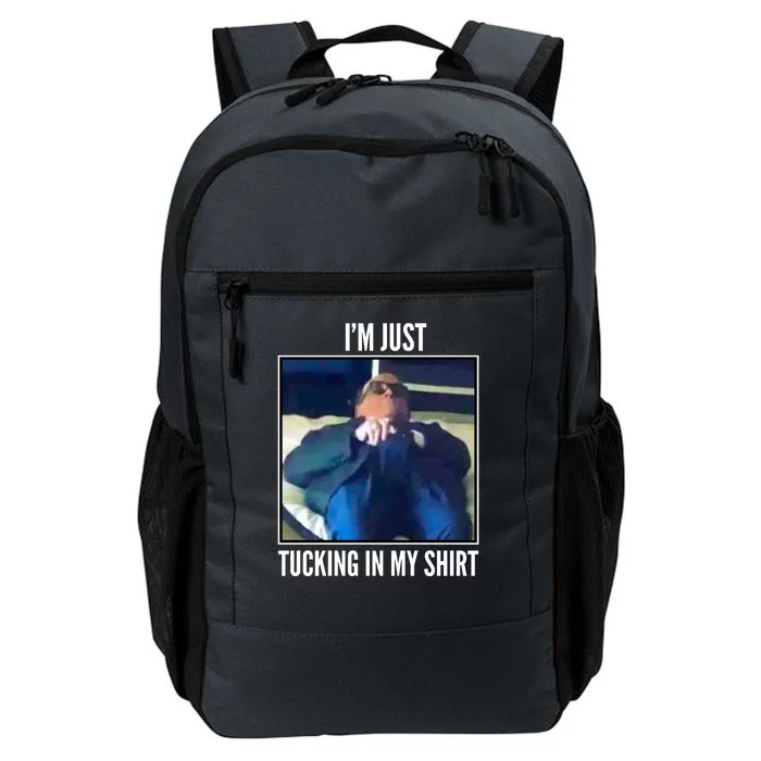 Rudy Giuliani I'm Just Tucking In My Shirt Daily Commute Backpack