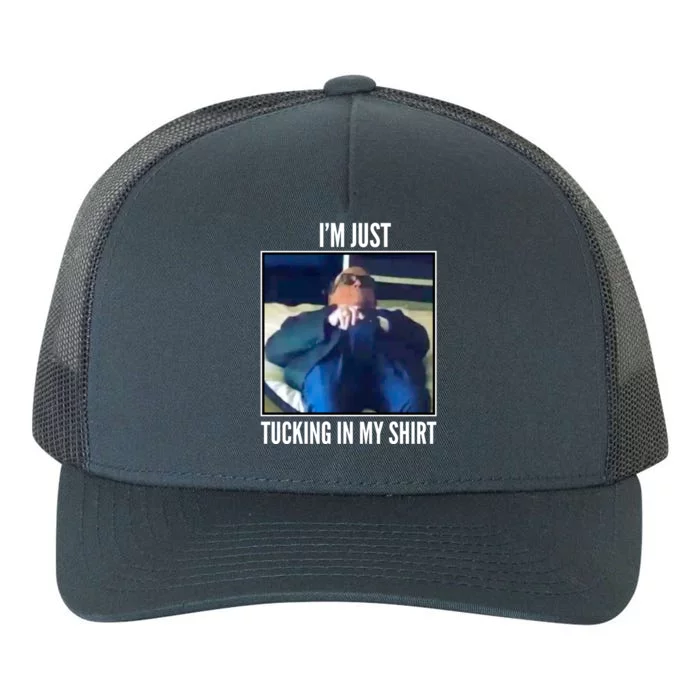 Rudy Giuliani I'm Just Tucking In My Shirt Yupoong Adult 5-Panel Trucker Hat