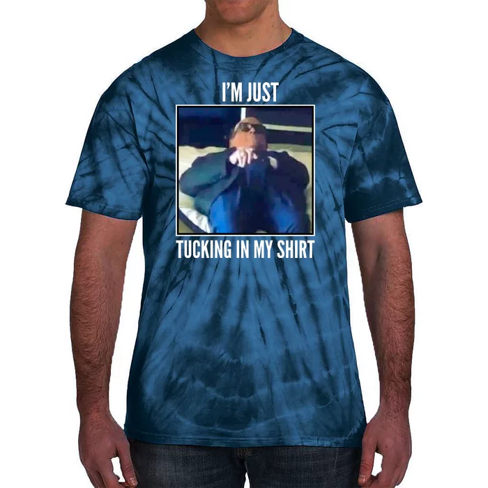 Rudy Giuliani I'm Just Tucking In My Shirt Tie-Dye T-Shirt