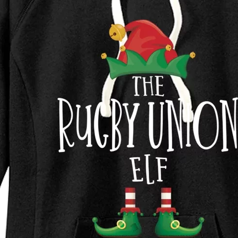 Rugby Union Family Matching Pajamas Group Christmas Cute Gift Women's Fleece Hoodie