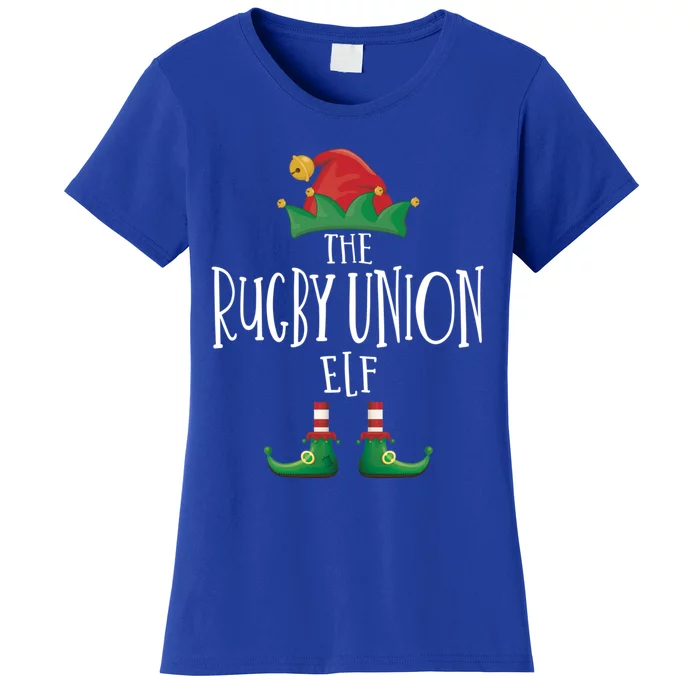 Rugby Union Family Matching Pajamas Group Christmas Cute Gift Women's T-Shirt