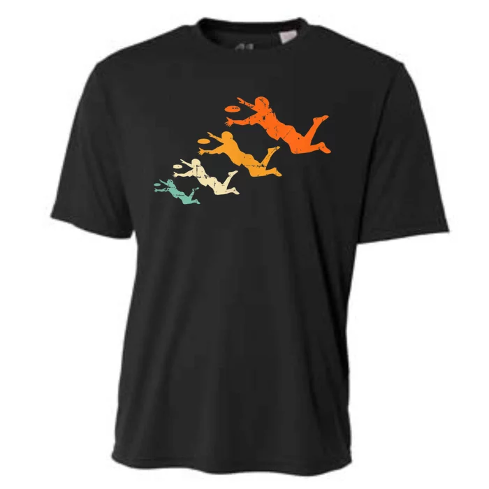 Retro Ultimate Frisbee Player Vintage Disc Ultimate Frisbee Cooling Performance Crew T-Shirt