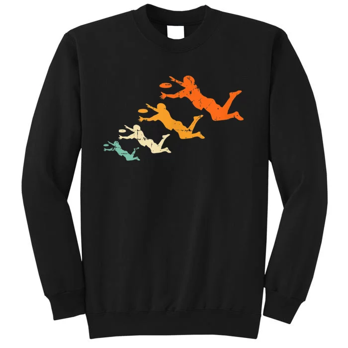 Retro Ultimate Frisbee Player Vintage Disc Ultimate Frisbee Sweatshirt