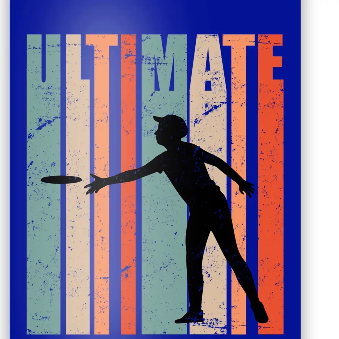 Retro Ultimate Frisbee Gift Poster