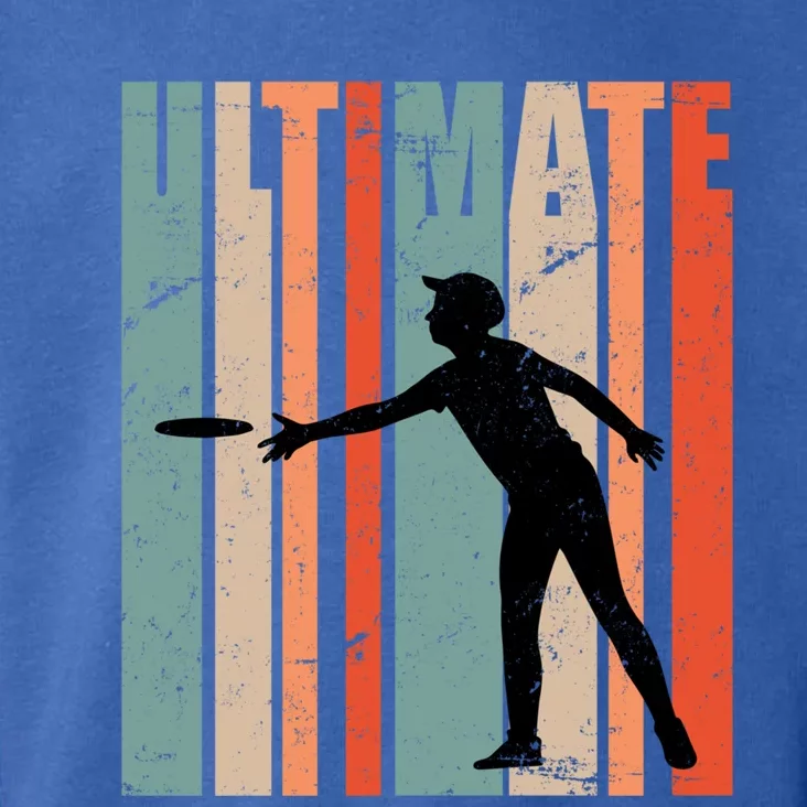 Retro Ultimate Frisbee Gift Toddler Hoodie