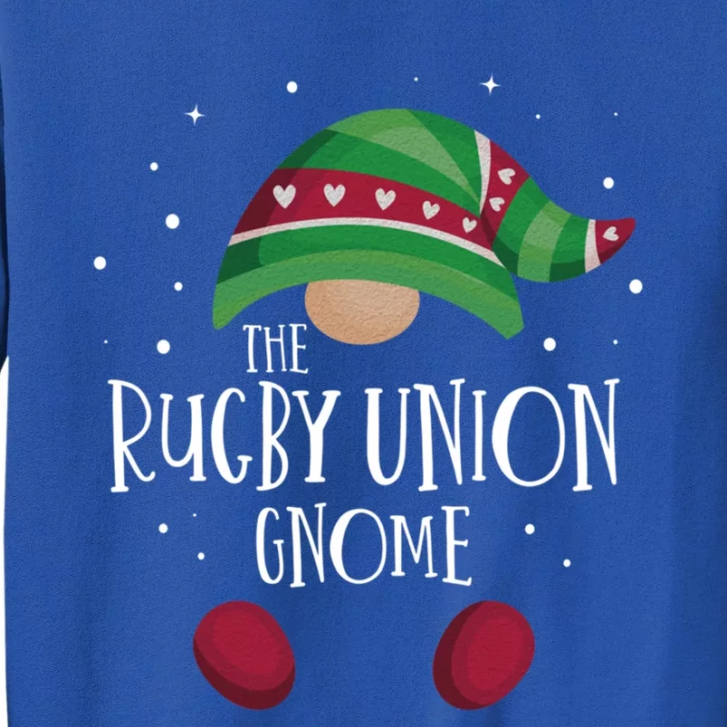 Rugby Union Gnome Family Matching Christmas Pajamas Gift Sweatshirt