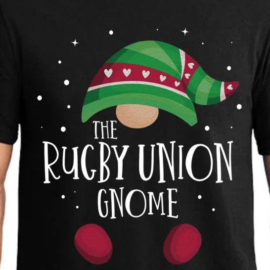 Rugby Union Gnome Family Matching Christmas Pajamas Meaningful Gift Pajama Set