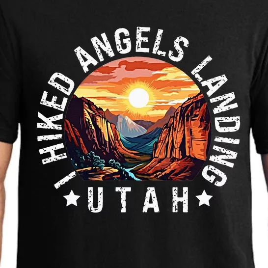 Retro Utah I Hiked Angels Landing Pajama Set