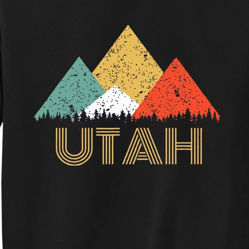 Retro Utah Mountain Sweatshirt