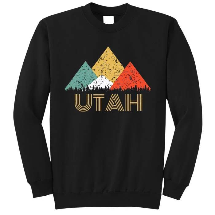 Retro Utah Mountain Sweatshirt