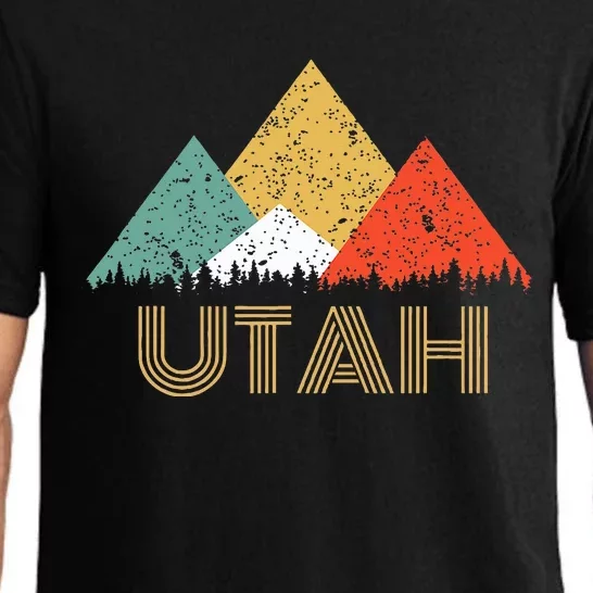 Retro Utah Mountain Pajama Set