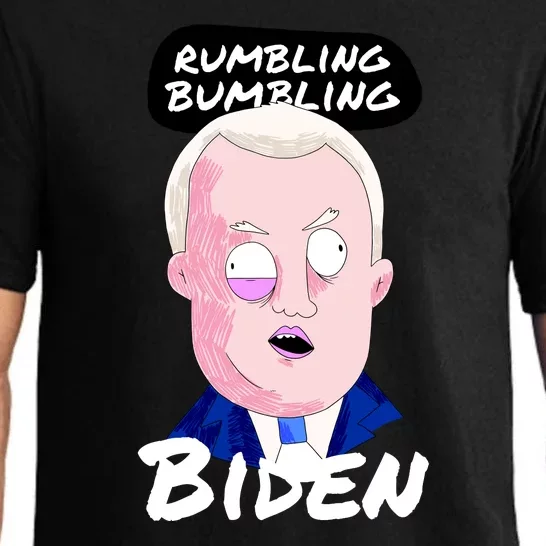 Rumbling Bumbling Joe Biden Cartoon Pajama Set