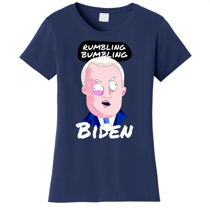 Rumbling Bumbling Joe Biden Cartoon Women's T-Shirt