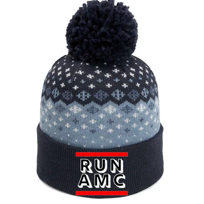 Run AMC The Baniff Cuffed Pom Beanie