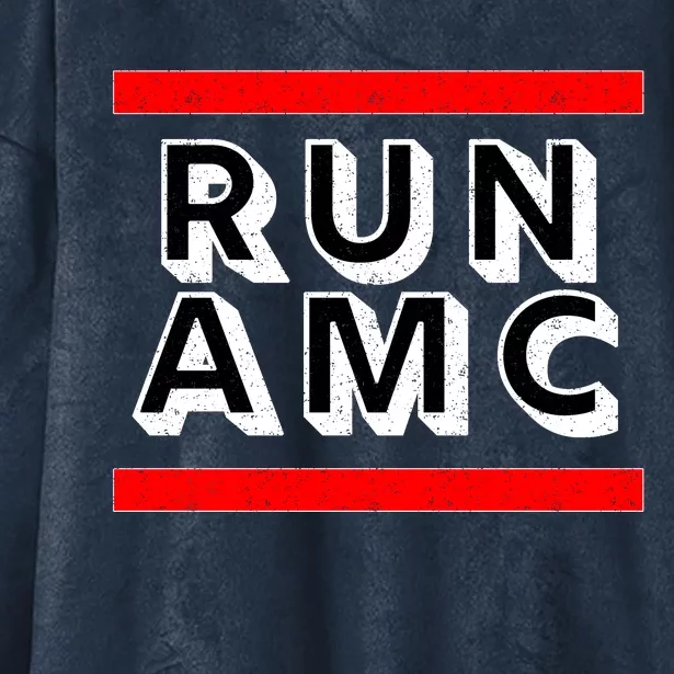 Run AMC Hooded Wearable Blanket