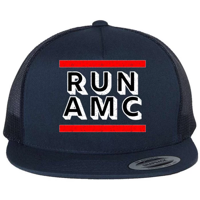 Run AMC Flat Bill Trucker Hat