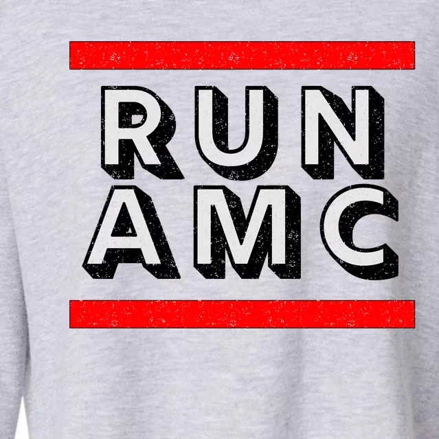 Run AMC Cropped Pullover Crew