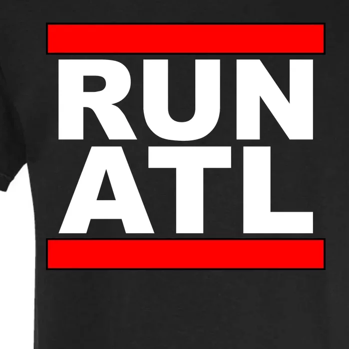 Run ATL Atlanta, Georgia Sports Fans Garment-Dyed Heavyweight T-Shirt