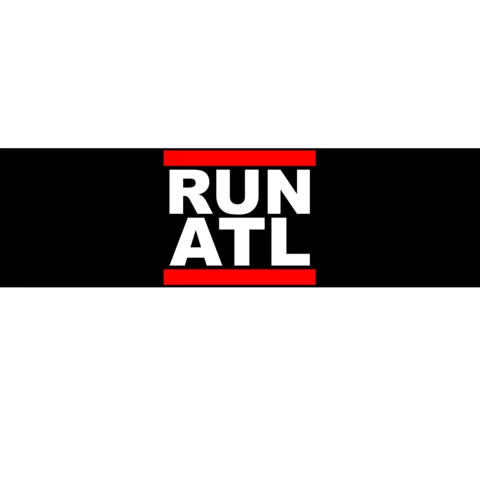 Run ATL Atlanta, Georgia Sports Fans Bumper Sticker