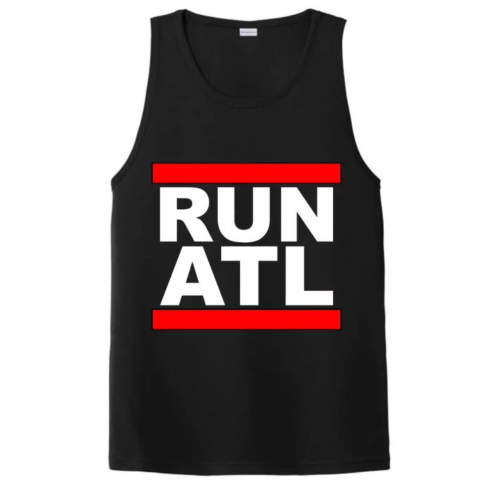 Run ATL Atlanta, Georgia Sports Fans Performance Tank