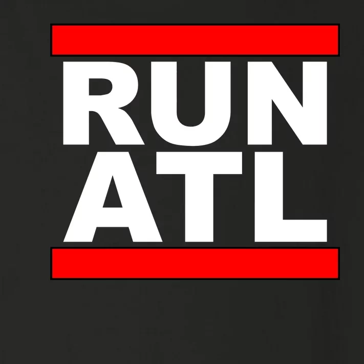 Run ATL Atlanta, Georgia Sports Fans Toddler Long Sleeve Shirt