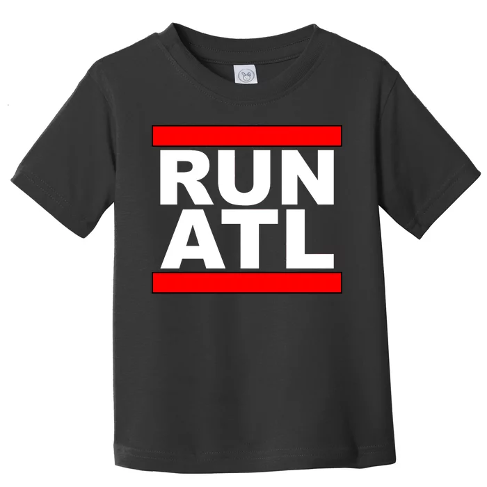 Run ATL Atlanta, Georgia Sports Fans Toddler T-Shirt