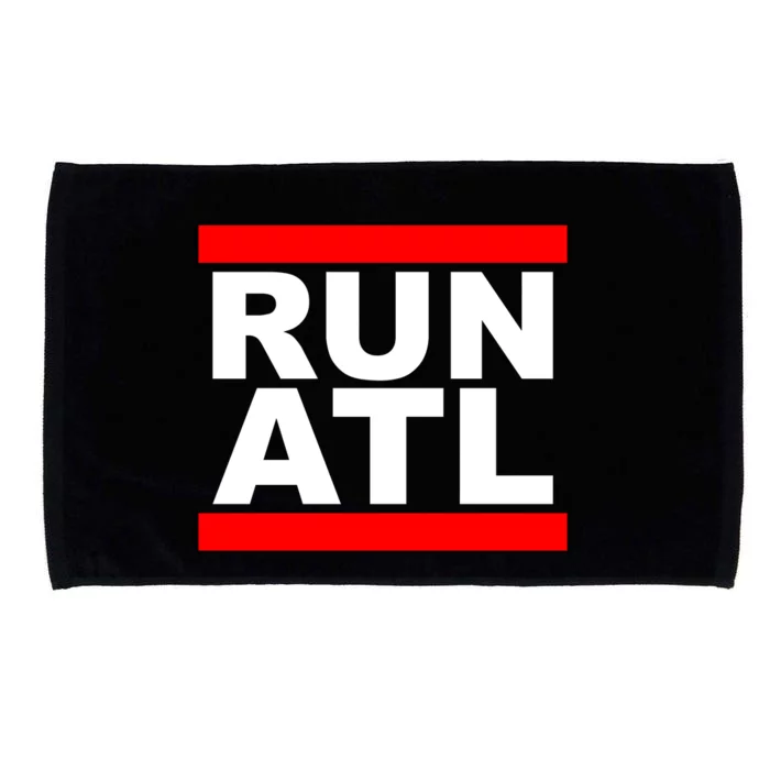 Run ATL Atlanta, Georgia Sports Fans Microfiber Hand Towel