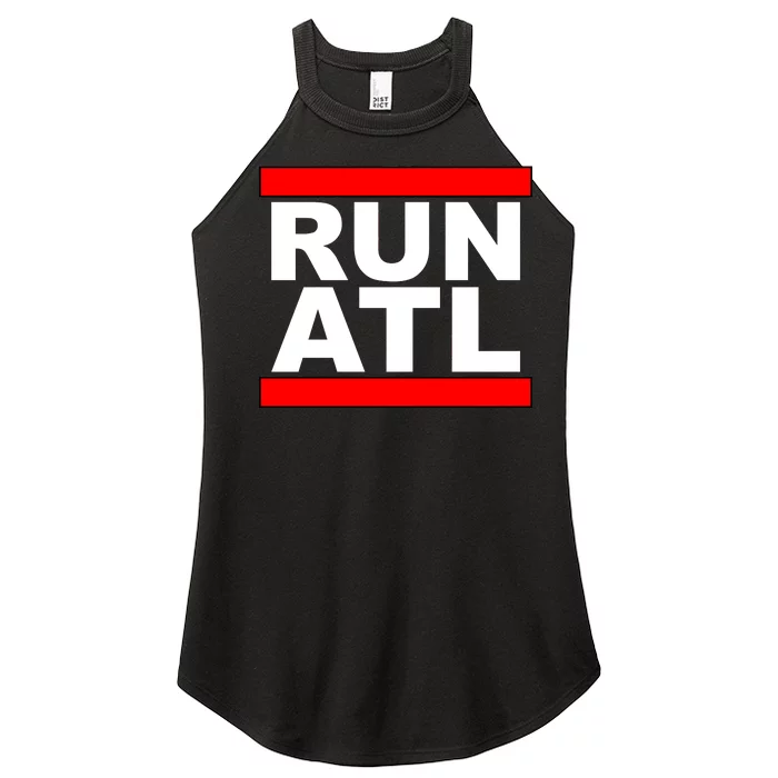 Run ATL Atlanta, Georgia Sports Fans Women’s Perfect Tri Rocker Tank