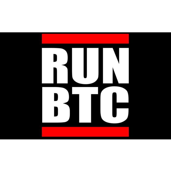 Run BTC Bitcoin Cryptocurrency Crypto Moon Hodl Bumper Sticker