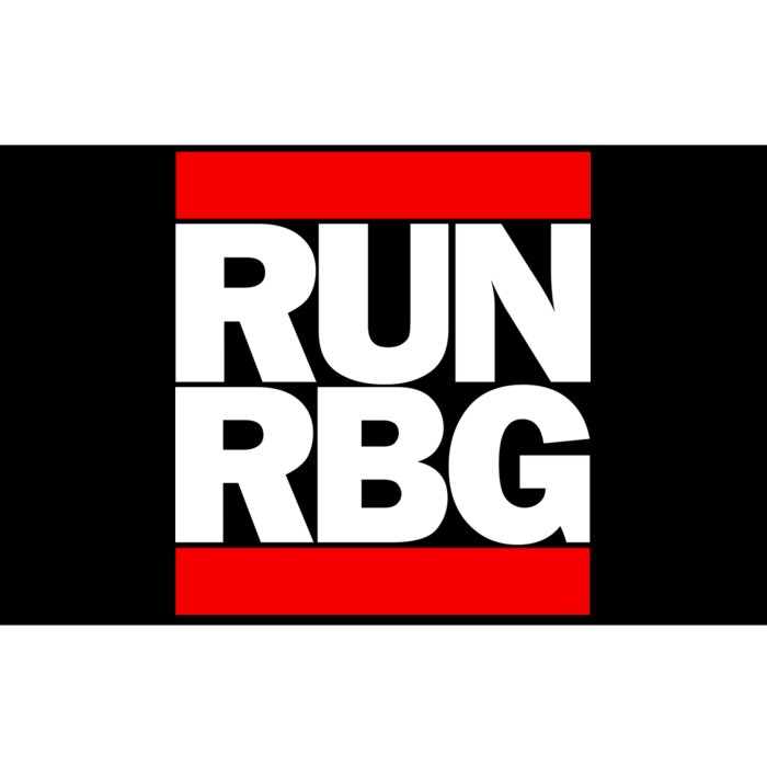 RUN Notorious RBG Ruth Ginsburg Bumper Sticker