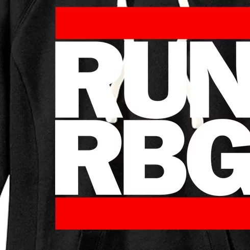 RUN Notorious RBG Ruth Ginsburg Women's Fleece Hoodie