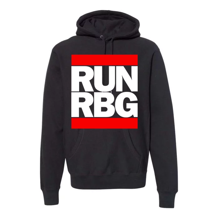 RUN Notorious RBG Ruth Ginsburg Premium Hoodie