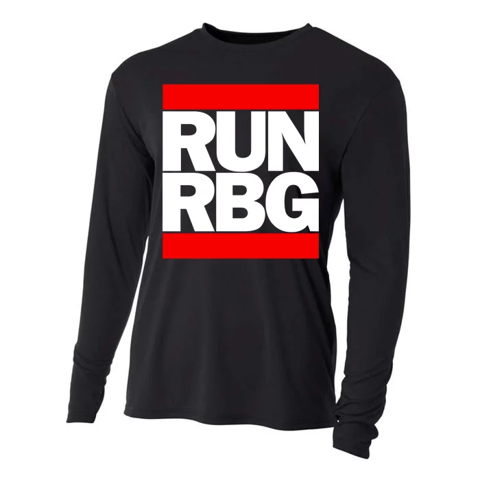 RUN Notorious RBG Ruth Ginsburg Cooling Performance Long Sleeve Crew